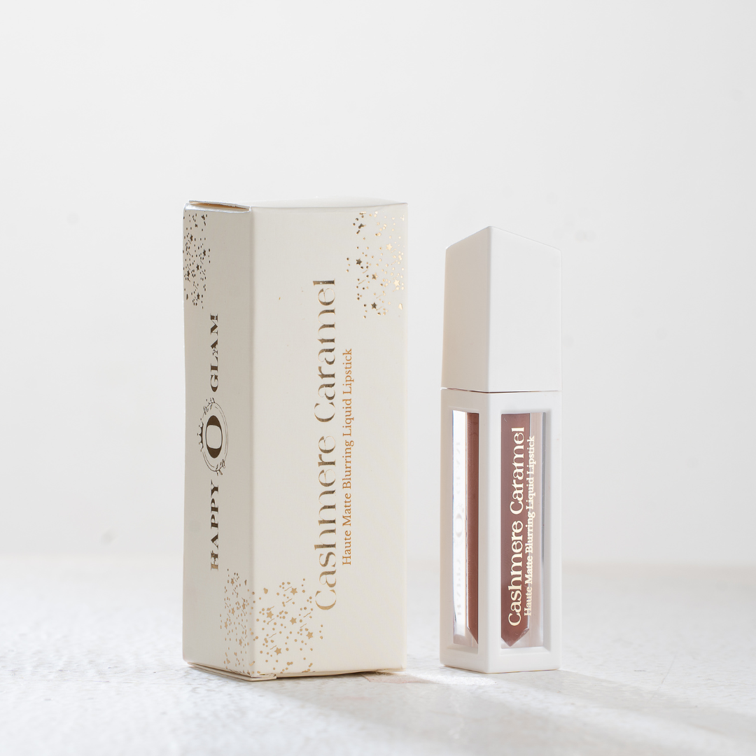 Cashmere Caramel: Haute Matte Blurring Liquid Lipstick